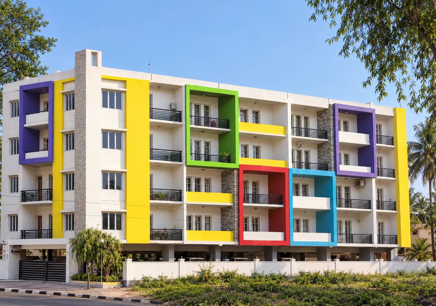Raja Rani Cottage Puri - completed residential project at Balisahi, Puri