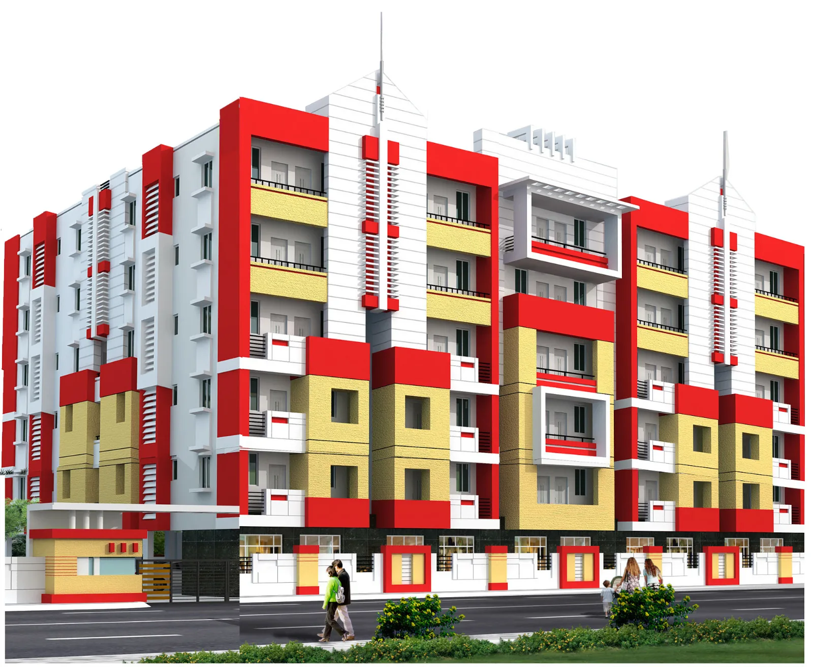 Raja Rani Residency New - completed residential project at Gosaninuagaon, Berhampur